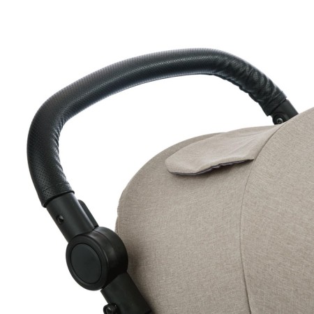 Stroller walking children's maxima (indigo), removable bumper, beige color-12