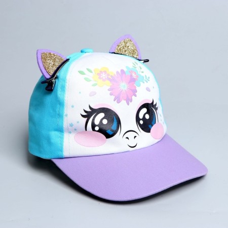 Children's set "Unicorn", backpack 21x25 cm, cap 52-56 cm-9