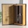 Safe-book wood, leatherette "tree of life" voluminous embossing 21x13x5 cm