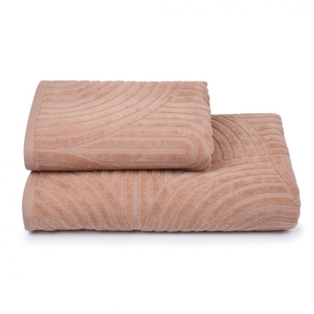 Trick Movimento Circolare 50x90cm towel, central.15-1317 Kor, 460g/m, HL100%-1
