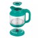 Electric ketter KitFort KT-6663, glass, 1.2 l, 1630 watts, green