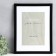 Photo frame Plastic "Gloria" 30x40 cm, with a paspartm, black