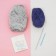 Knitting set. Amigurumi: soft toy "Elephant Mo", 20 cm