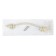PC175WW/GP handle handle, m/o 96 mm, white with gold