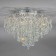 Ceiling lamp 6x60W E27, size 54x54x45 cm