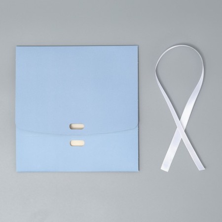 Gift folding box, packaging, “blue”, 16.5 x 12.5 x 5 cm-5