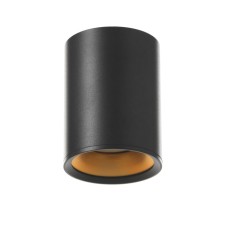 GU10 BLOUTE BLACK BLACK 8.5x8.5x10 cm
