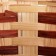 Basket wicker "boat", without a pen, 28 x 22 x 12.5 cm, bamboo
