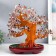 Bonsai souvenir "Cash tree with multi -colored pebbles" 450 stones 32x17x27 cm