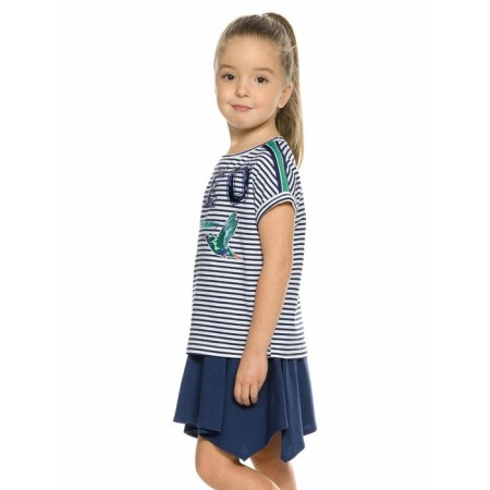 Set for girls, height 92 cm, dark blue color-2