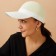 Cap female wicker minku Milk color, size 56-58