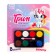 Facial and body makeup 8 colors, applicator, tattoo "Unicorn"