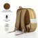 Baby backpack on lightning, "chosen", beige color
