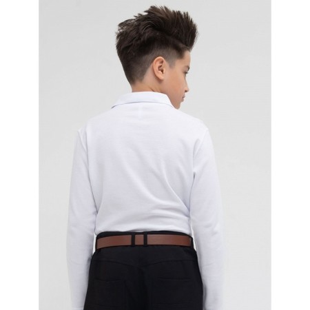 Jumper Pol for the boy Pelican, height 116 cm, white color-3