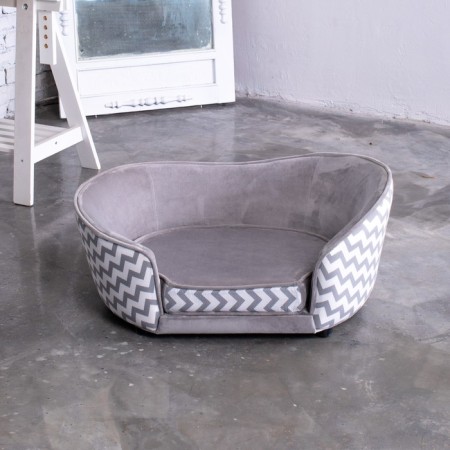 Sulperion Teddy, 86x54x37 cm, furniture fabric, size m, gray-7