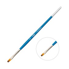 Synthetic brush, flat No. 6, 