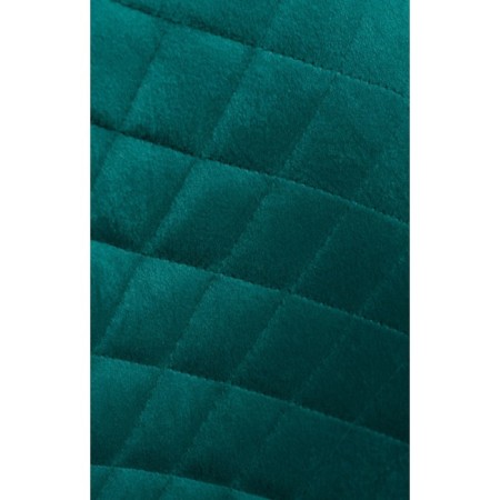 Stol on a metal frame DABL Metal/velor, gold/green 44x52x87 cm-4
