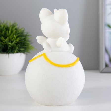 Nightlight "Fox on the Moon" LED 1W 3x LR44 white 10x10x16cm Risalux-4