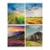 A notebook of 96 sheets in Calligrata's Call "Beautiful time", cover coated cardboard, offset block, mix