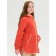 Jacket for girls, height 134 cm, terracotta color