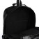 City backpack on a zipper, black color