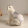 Decor "White Bear in a cape with silver patterns" 22x16x24 cm