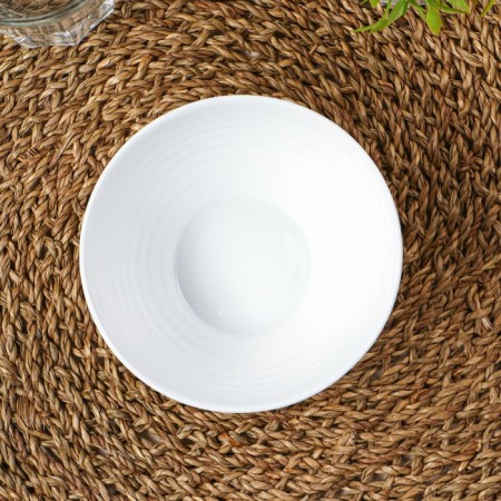 AVVIR CARVE bowl, 430 ml, d = 13 cm, glass ceramic, white color-1