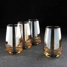 A set of high glass glasses 