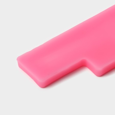 Mold "Pistol", silicone, 11 × 7.5 × 1 cm, color mix-3