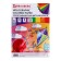 Color holographic A4, 8 sheets, 8 colors, drawing from stars, 210 x 297 mm
