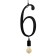 Bayerlux lamp "Figure 6" E27 40W Black 35x20 cm