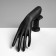 Stand for jewelry "Hand", 10.5 × 23.5 × 13 cm, black color