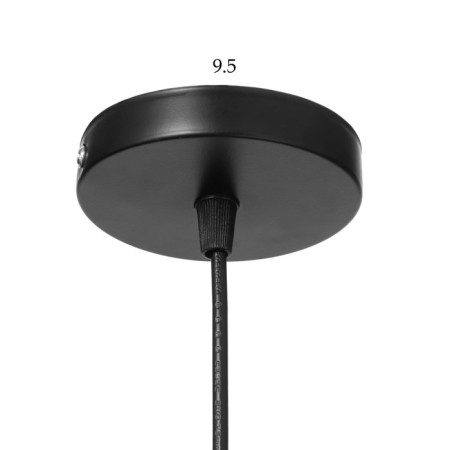 Bayerlux lamp "Figure 3" E27 40W black 35x19 cm-6