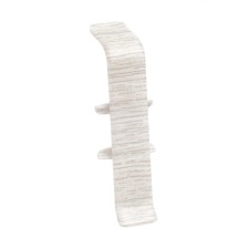 The connector for the skirting board is 55mm 