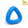 Chewing toy Superproof "Magic Triangle", Blue