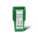 Pot for seedlings, 210 ml, d = 7 cm, h = 6.5 cm, green, in a set of 10 pcs., Greengo