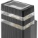 Wall lamp, invoice Duwi Techno, 110x95x200mm, E27, alum/glass, IP65, black,