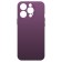 Borasco cover for iPhone 15 Pro, Soft Touch, silicone, microfiber, purple