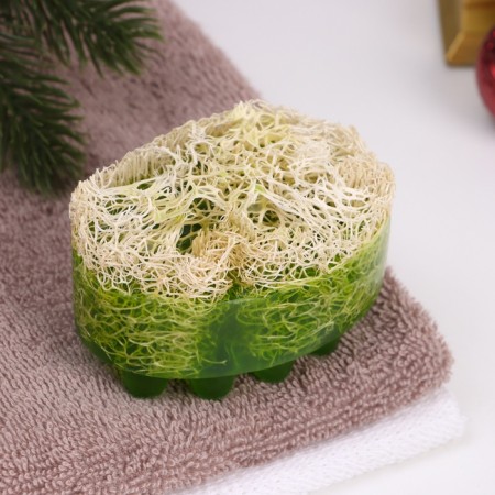 New Year. SPA soap - care for the bath and sauna "Apple in Karamel" 100 g-2