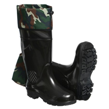 Men's boots C-26, PVC, black, size 42-2