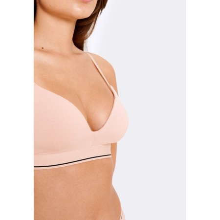 Women's bras LARY, size 80C, beige color-3