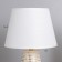 Table lamp "Sarah" 1x40W E14 white/gold 22x22x36cm