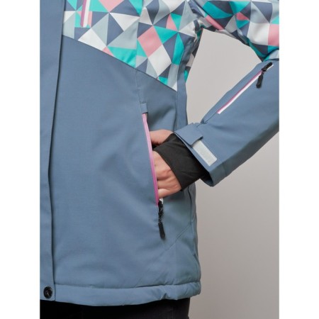 Ski suit female, size 50, pink color-9