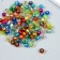 Beads for creativity plastic "Ball. Pigama" set of 20 g d = 0.8 cm