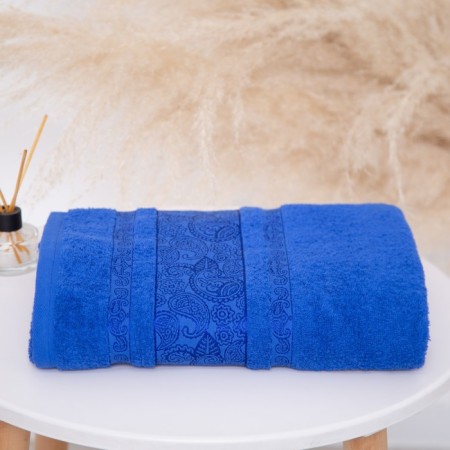 Trick Bodding towel 30x60cm, blue, cotton 100%, 430g/m2