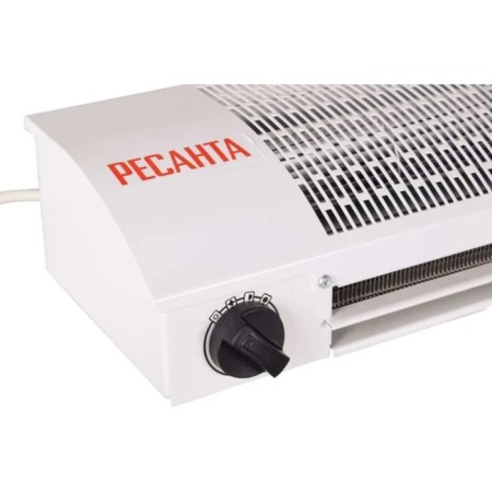 Thermal curtain "Resanta" TZ-3C, 1500/3000 W, IP20, White-3