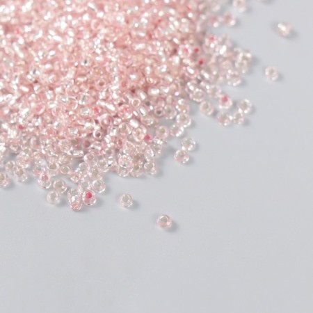 Beads "Astra" 11/0, 20 g (1103 St. Pink/Transparent)