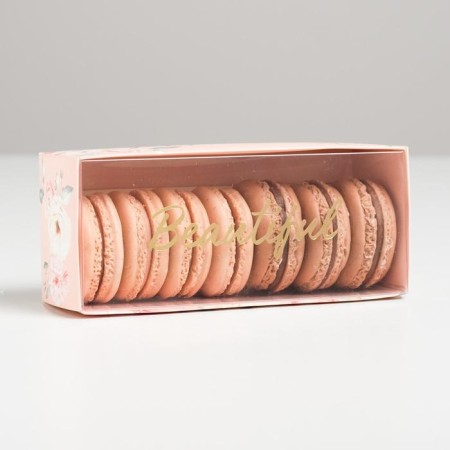 Confectionery box, packaging "Beautiful", 14.5 x 5 x 6 cm-4