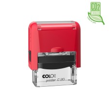 Equipment for the stamp automatic Colop Printer Sompact 20, 38 x 14 mm, red body