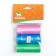 Packets for cleaning dogs are plain (3 rolls of 15 packages 29x21 cm), mix of flowers